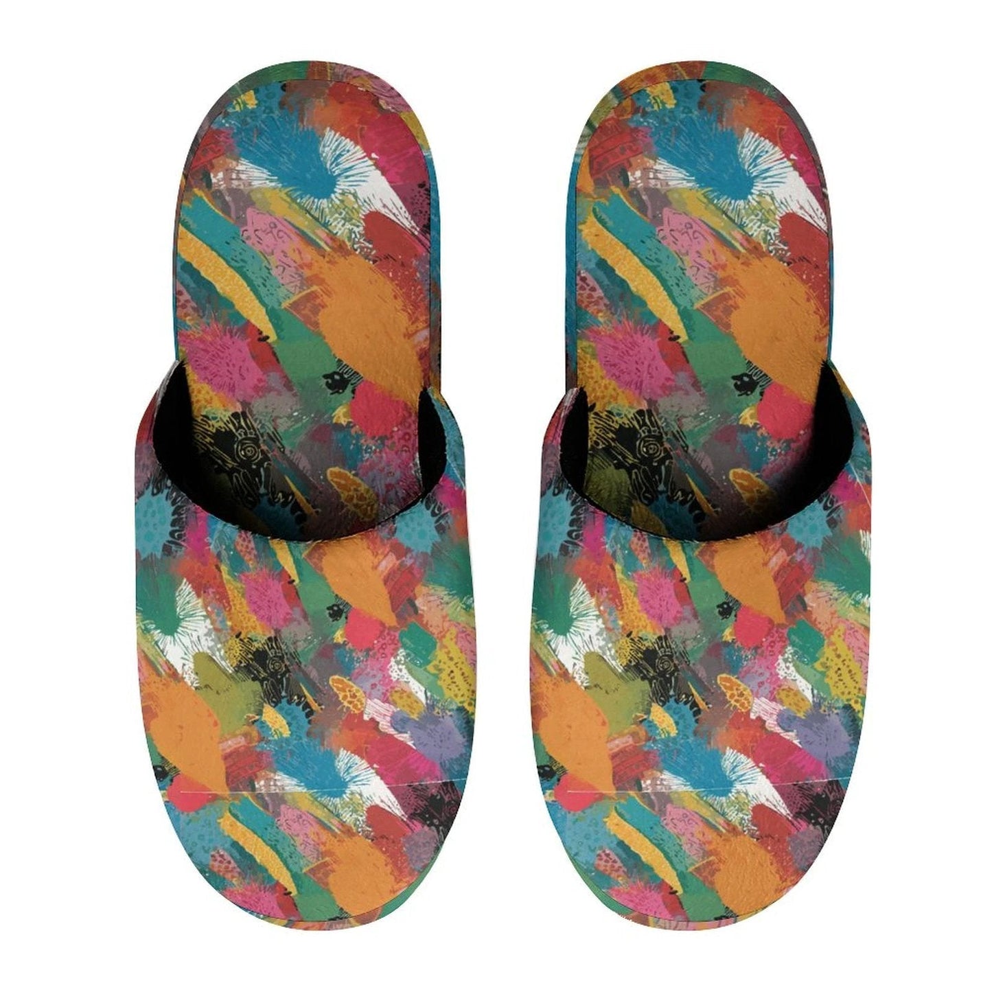 Flannel Men's Cotton Slippers