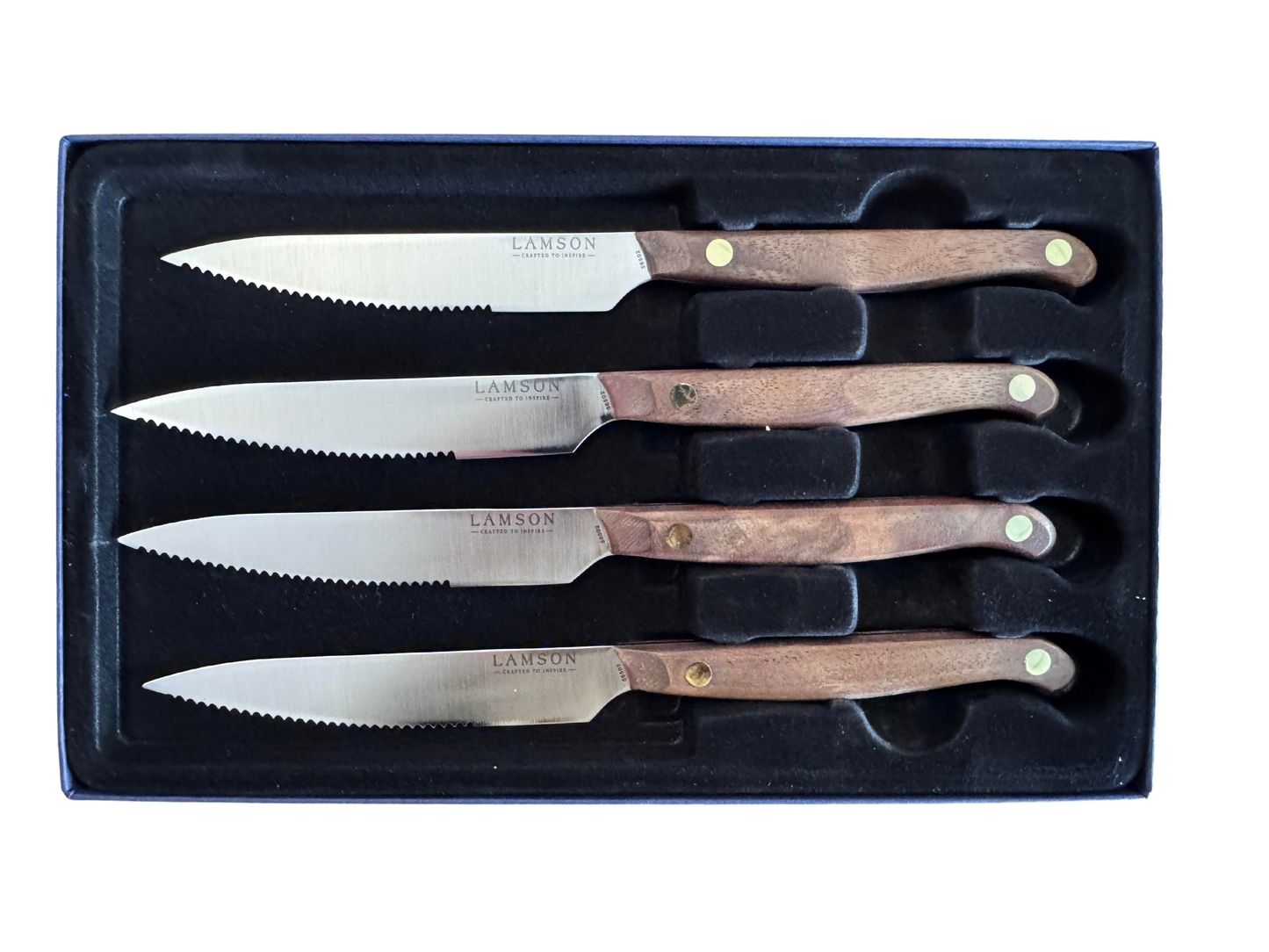 Vintage 4-Piece Steak Knife Set Serrated