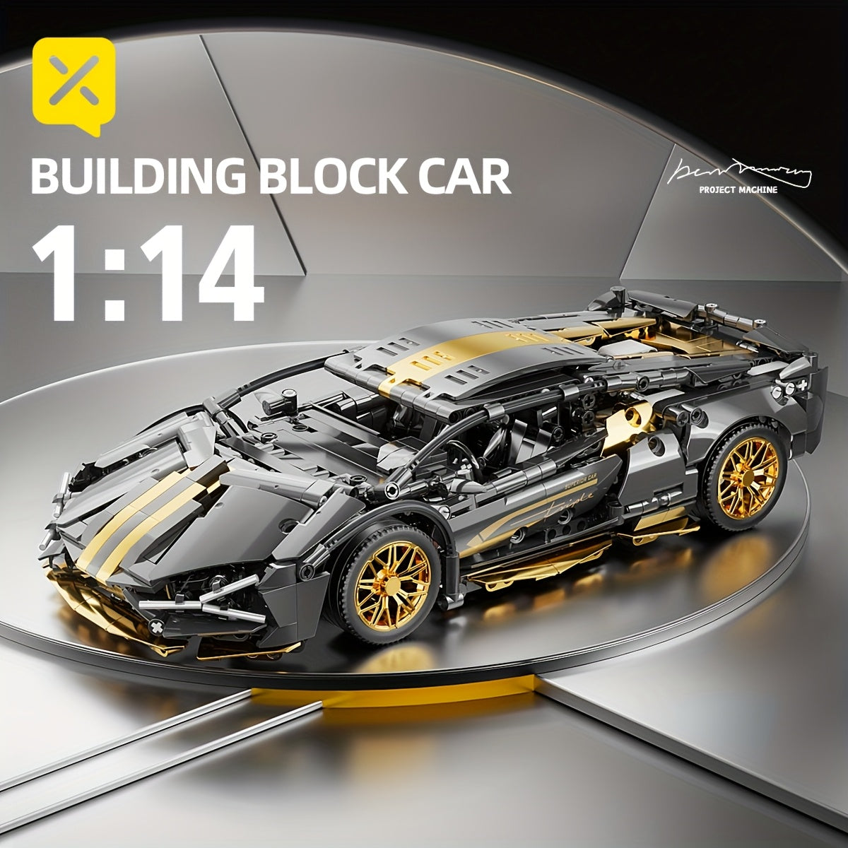 BRZXPROE Building Block Car