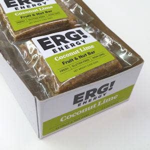 ERG! Bars - Coconut Lime ERG! - Box of 12