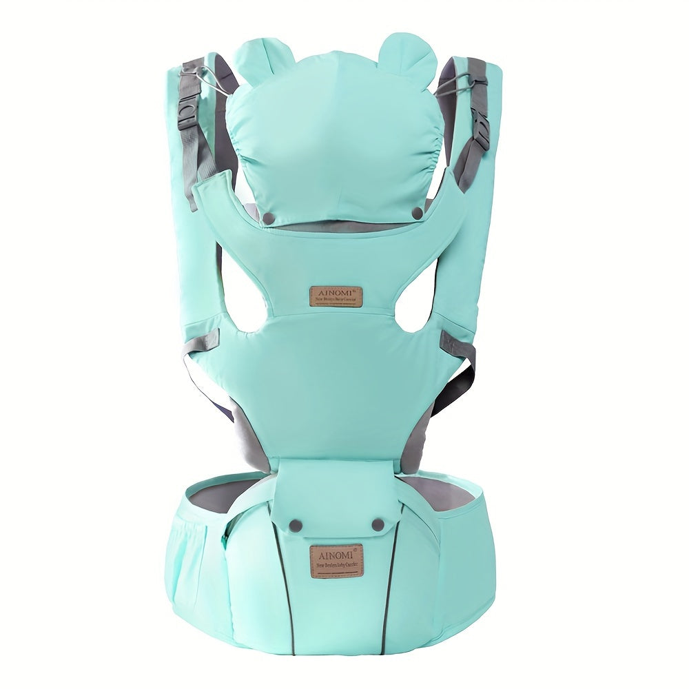 6in1 Ergonomic Baby Harness with Hip Seat Gray-TE1N