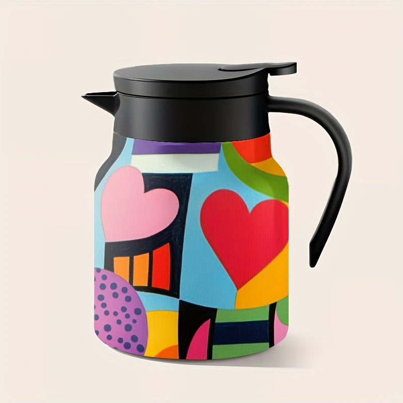 Stainless Steel Flower Tea Infuser Pot-7JYH