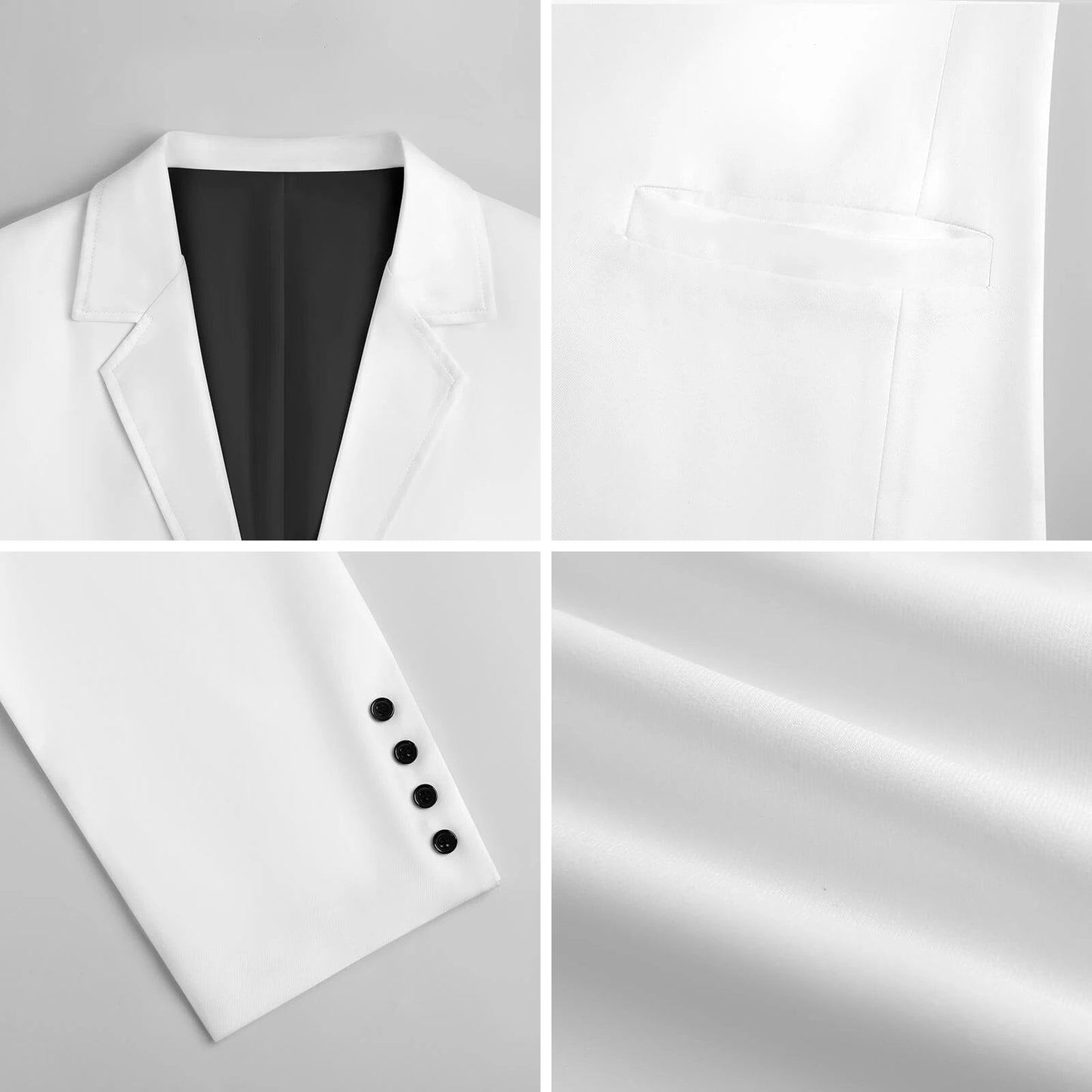 Maximalist Statement Blazer for Founders and Creatives — Abstract AOP Slim Fit Suit Jacket, Gallery Opening Formalwear, Entrepreneur Uniform