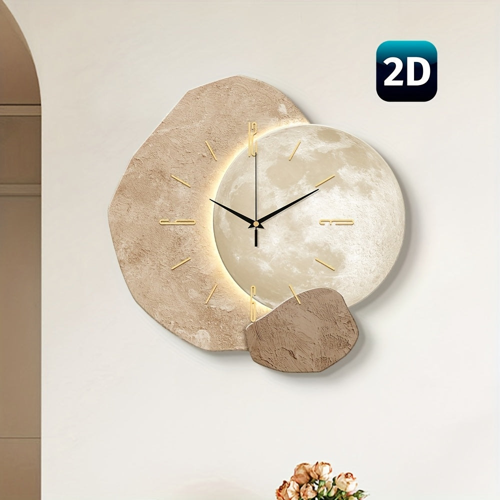 Minimalist Moon Phase Wall Clock- HMT17WC