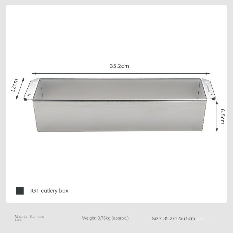 Campingmoon BK/CK-11 IGT Cutlery Box Multipurpose Food Kitchen Cutlery Storage Container Box Rack Half Unit Integrated Grill Table Accessories IGT Compatible
