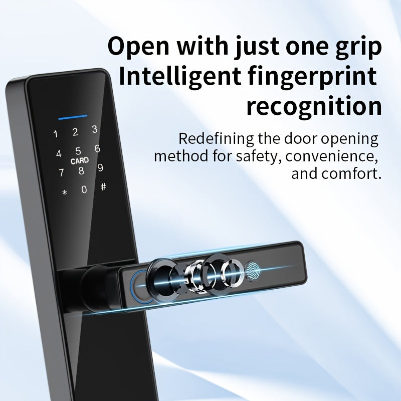 Smart Home Security Fingerprint Door Lock- HMT12M2