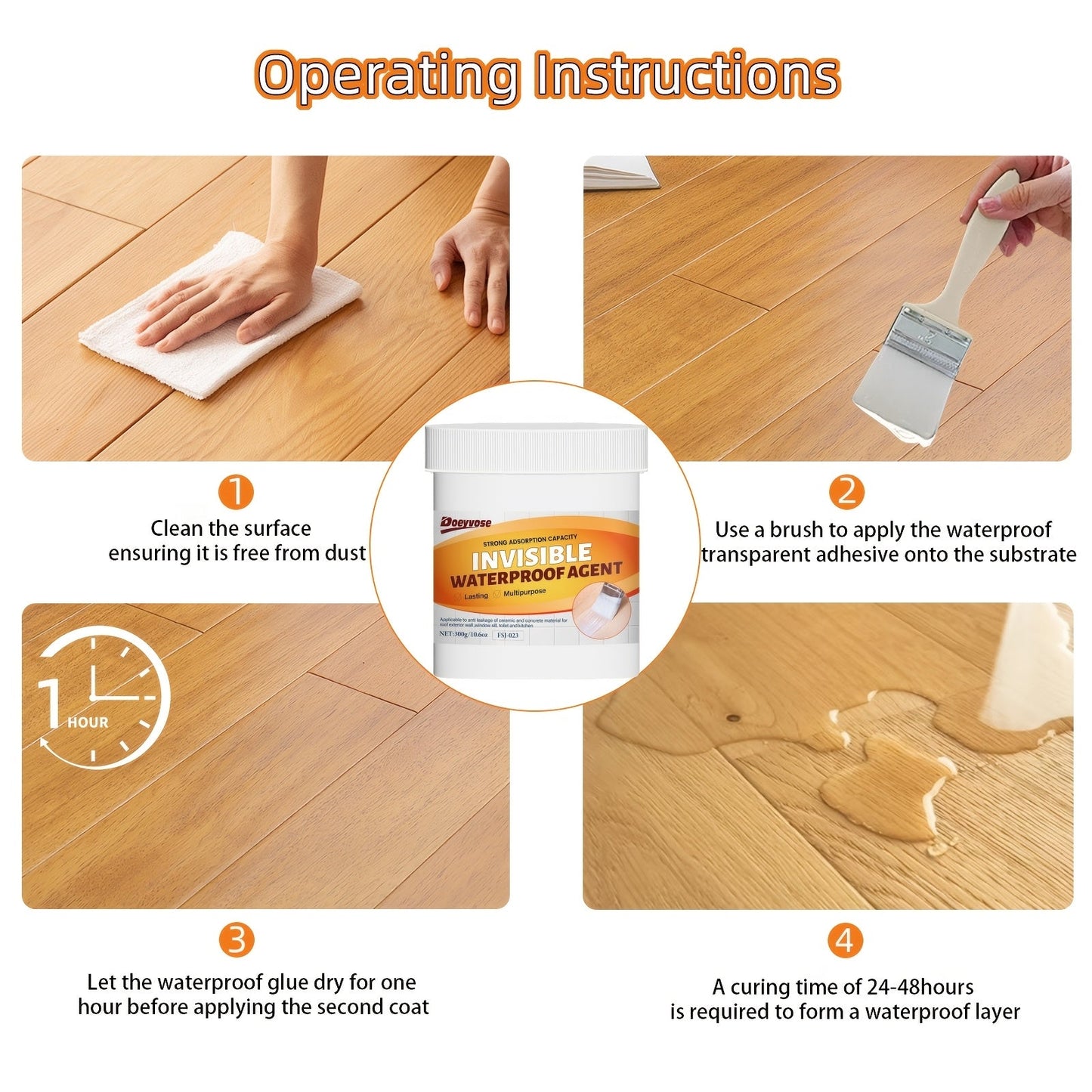 Waterproof Clear Sealant- HMT17GL