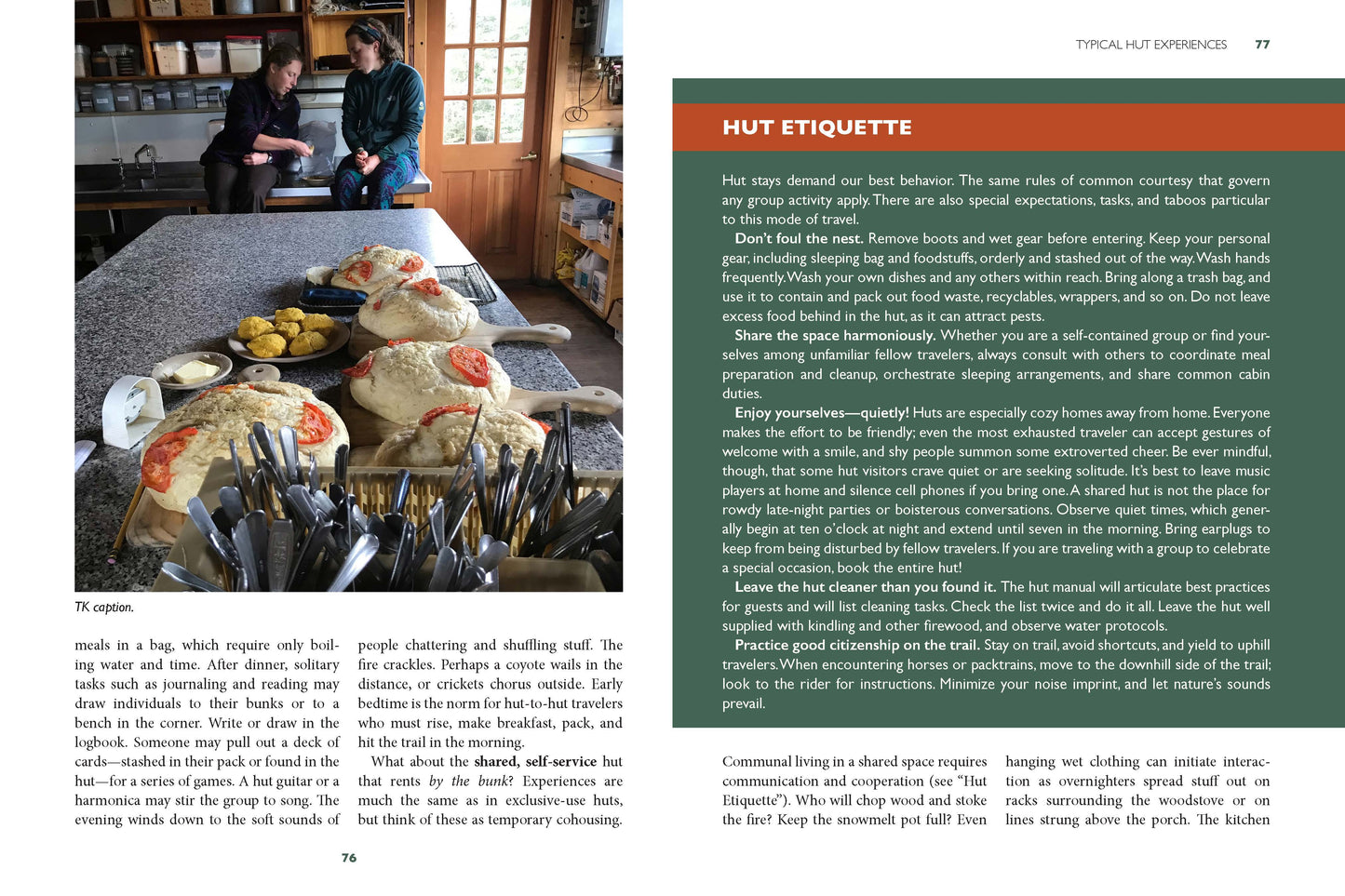 Mountaineers Books - Hut to Hut USA: The Complete Guide for Hikers