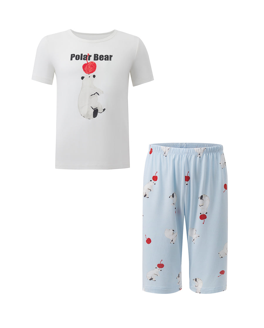 Aimer Kids Modal Pajama Set for Girls