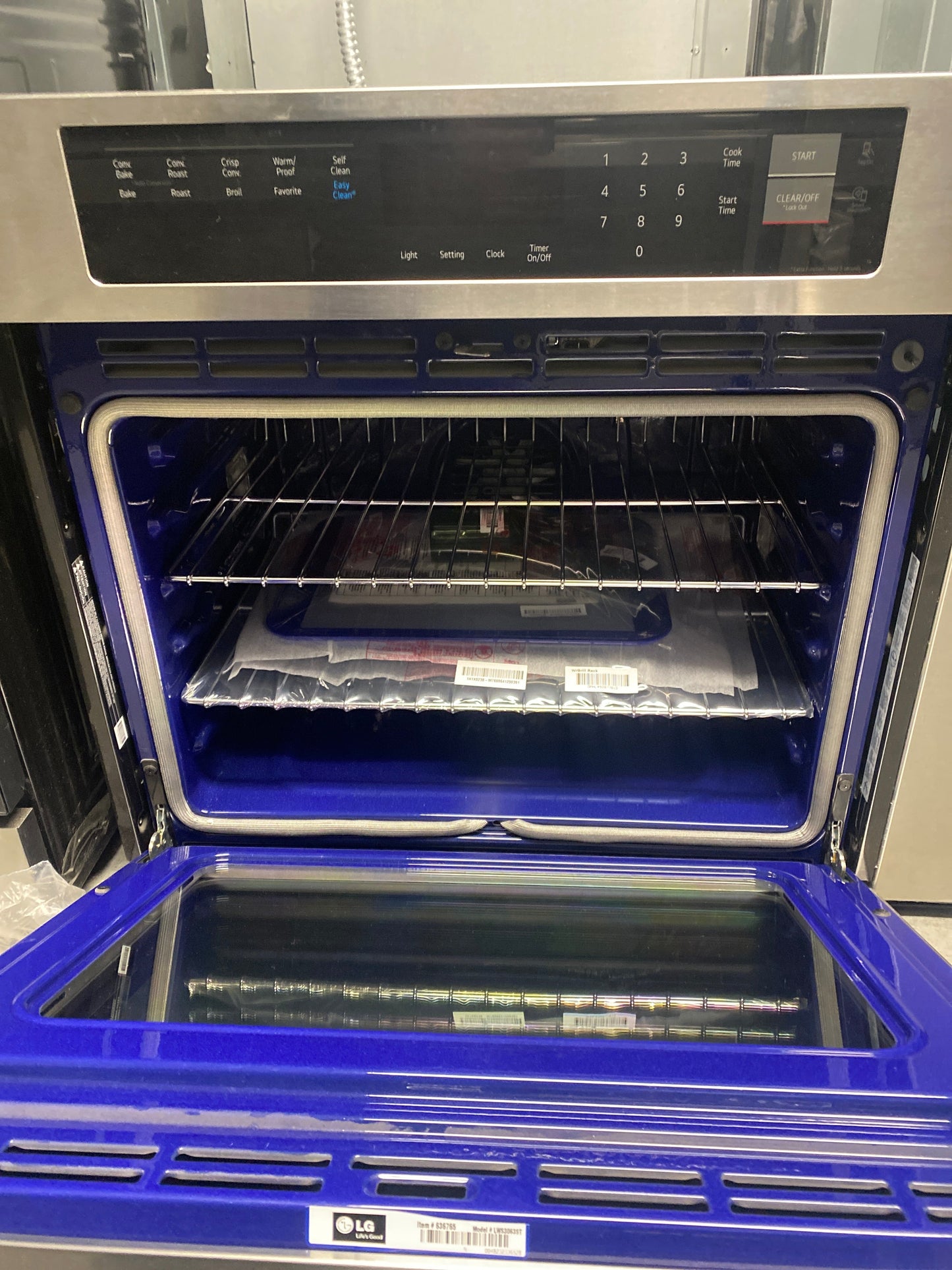 LG 30” Electric Convection Wall Oven