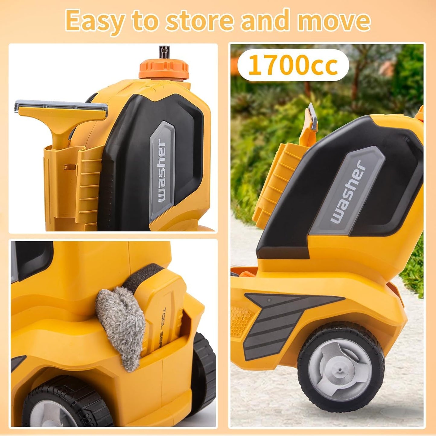 Multifunction Toy Spray Car Wash Set-M0JL