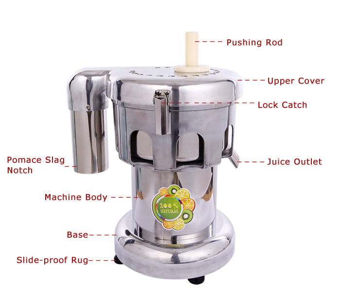 110V Commercial Fruit and Vegetable Juicer