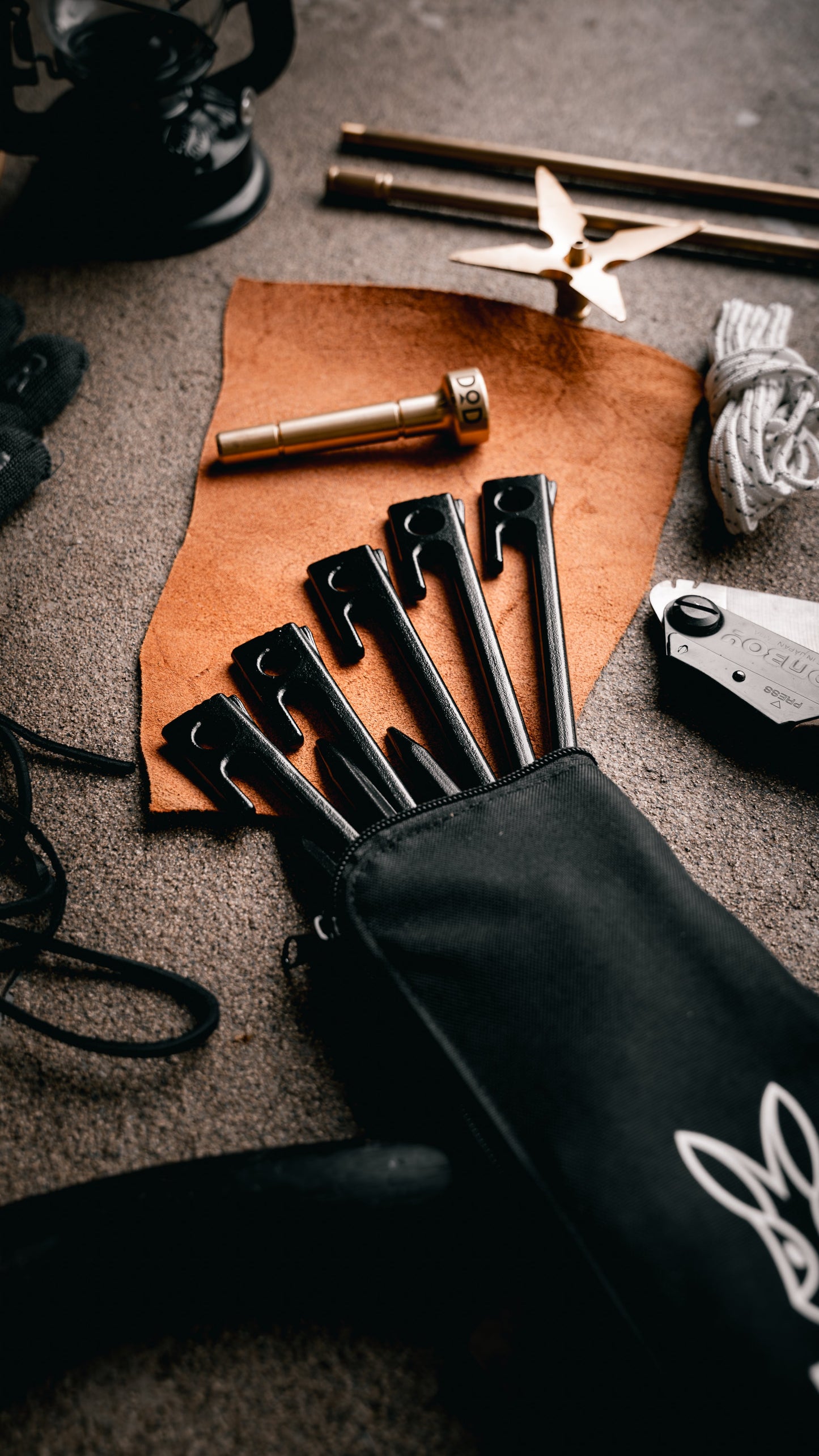 Carrot Top Forged Peg Set