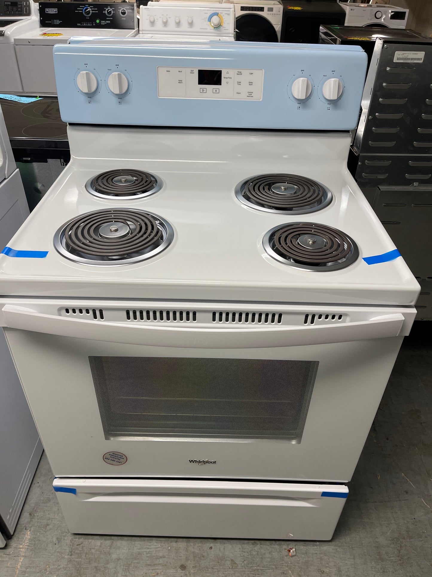 NEW!!! Whirlpool Coil-Top Electric Range