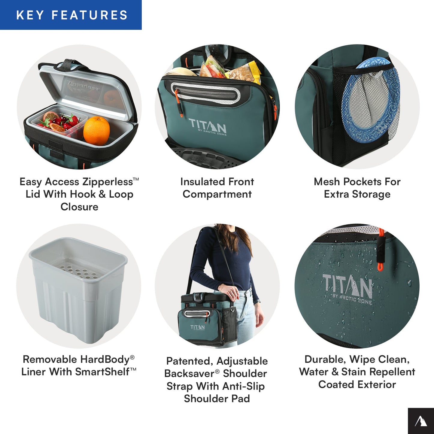 16 Can Zipperless HardBody® Cooler