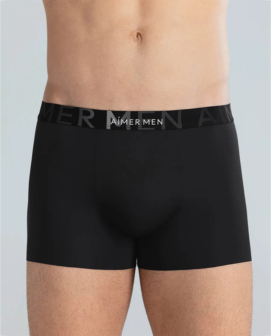 Aimer Men Logo Silky Cool Feeling Trunk
