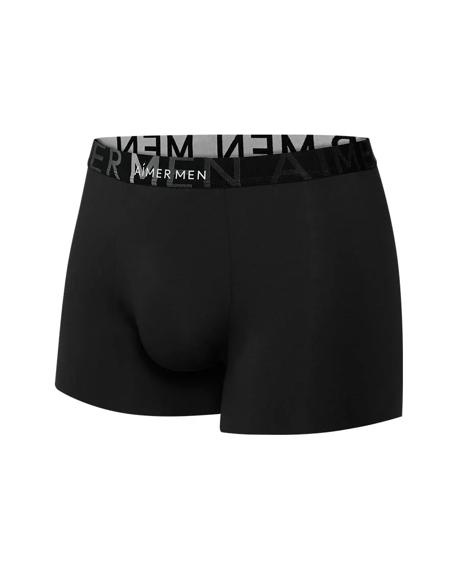 Aimer Men Logo Silky Cool Feeling Trunk