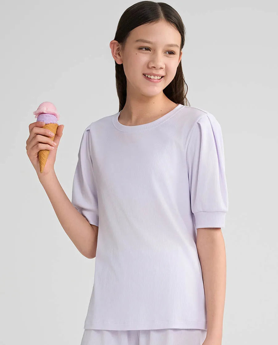 Aimer Junior Pullover Short-Sleeved Pajama Top