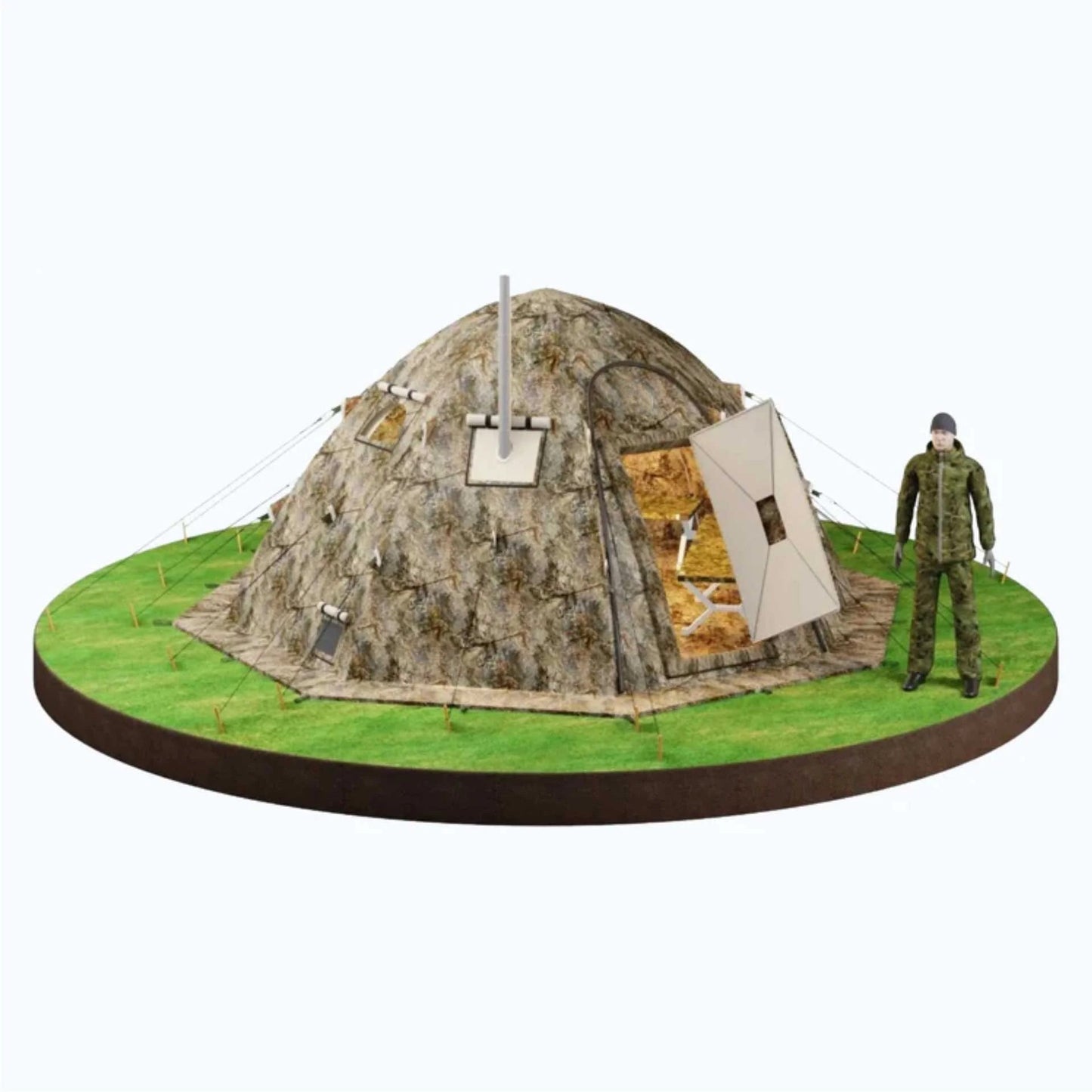 RBM All-Seasons tent UP-5 for 2-6 person