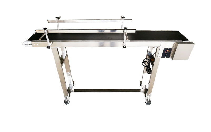 110V 1.2m PVC Conveyor Double Guardrail 20cm