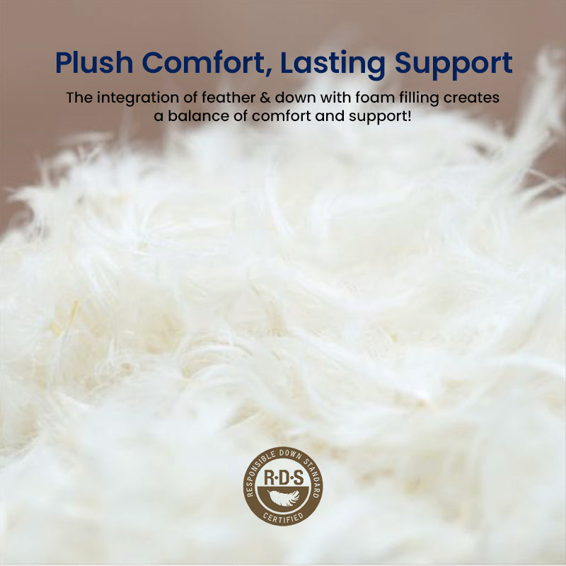 Feather Down Throw Pillow