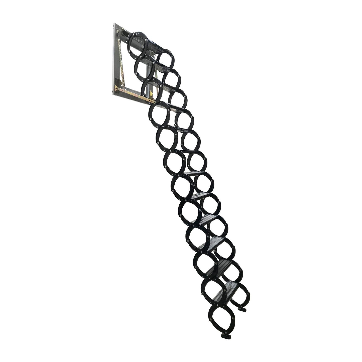 Black Loft Wall Ladder Stairs