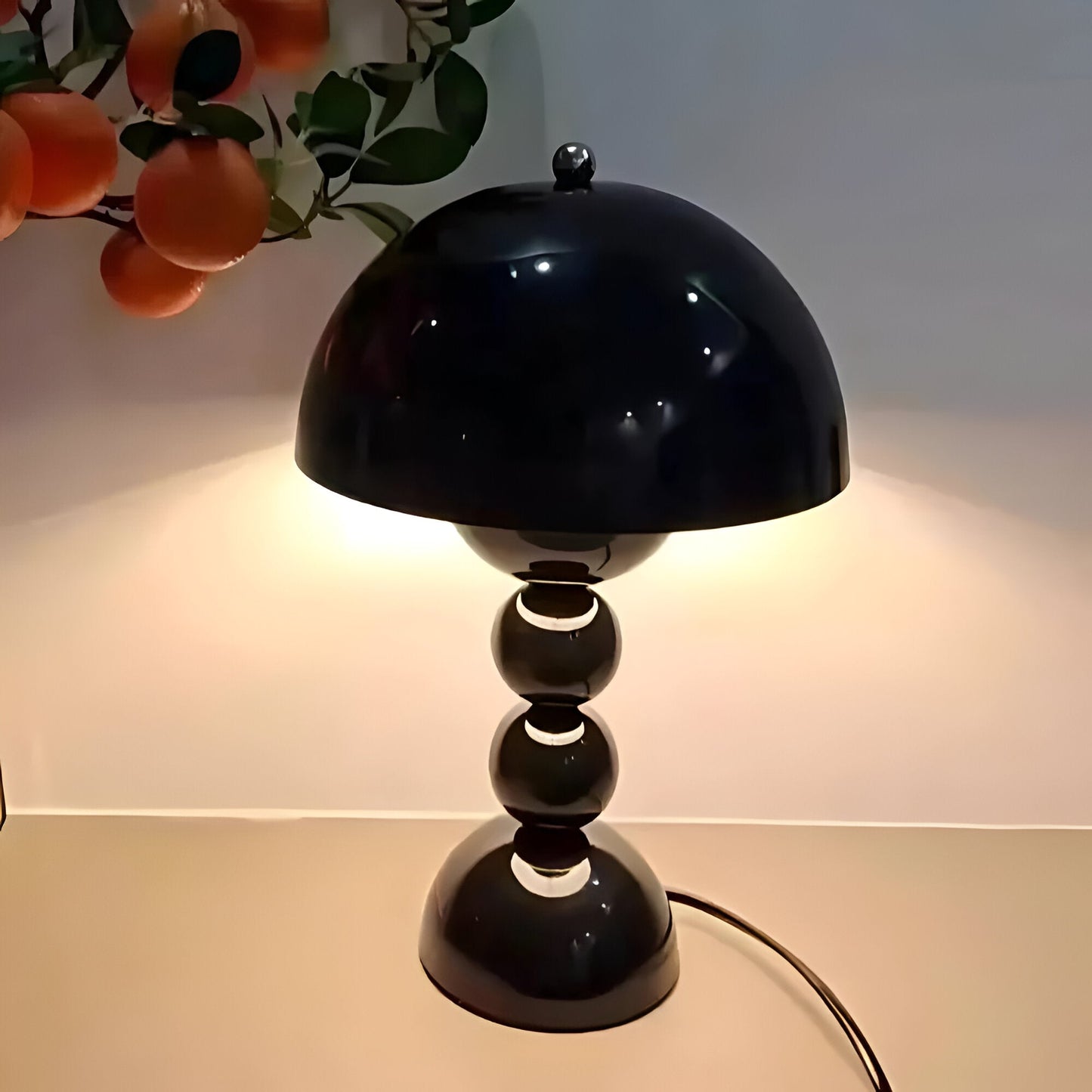 Wireless Bud Table Lamp With Stacked Sphere Base