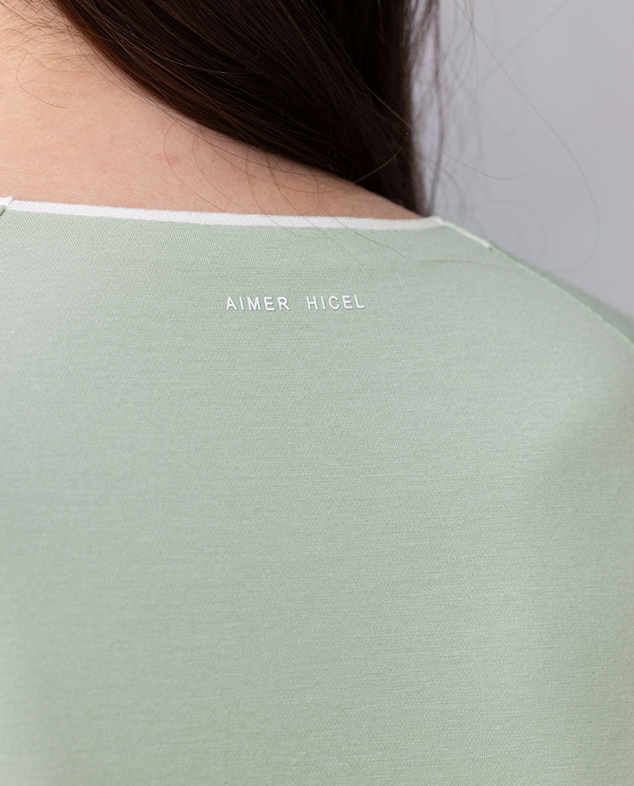 Aimer Pullover Short-Sleeved Nightgown With Cups