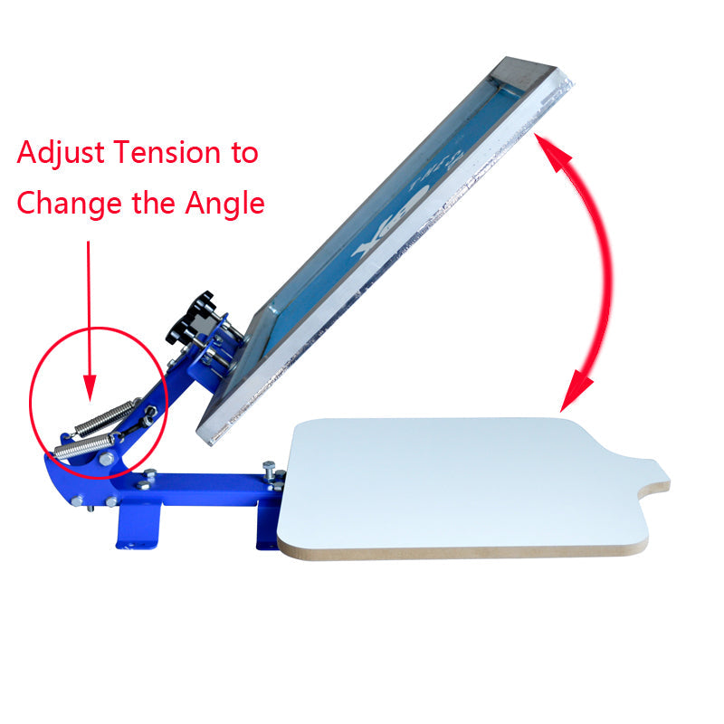 1 Color 1 Station Screen Printing Machine