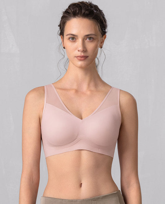 Aimer Deep-V Wireless Vest Bra