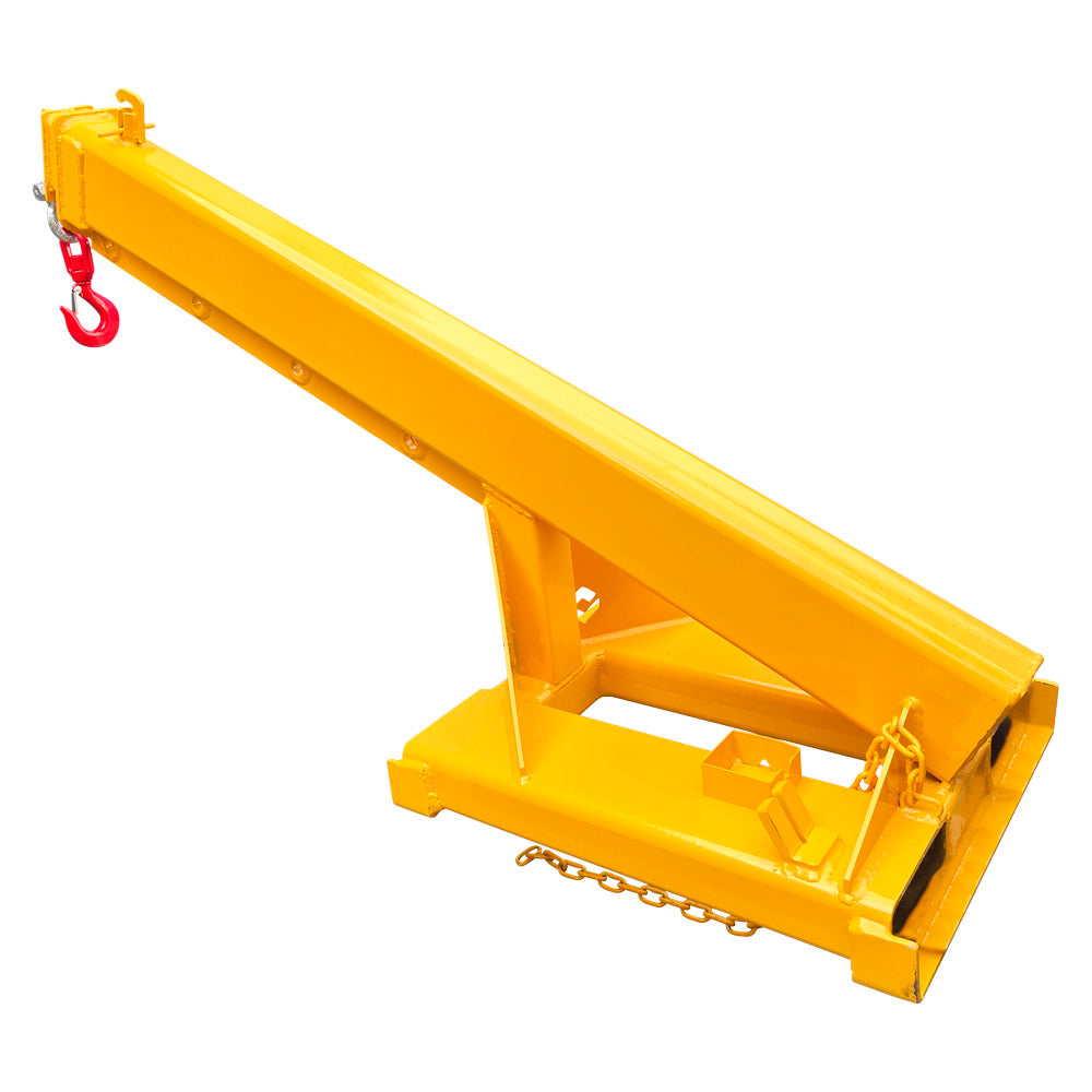 3T  Adjustable Mobile Crane Lifting Hoist Truss Jib Boom Hook