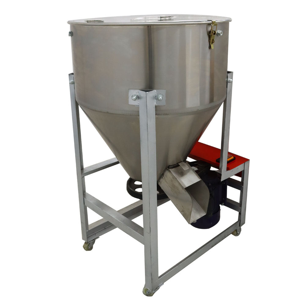 75kg/165Lbs SS Feed Mixer Granular Plastic Food Powder Mixer