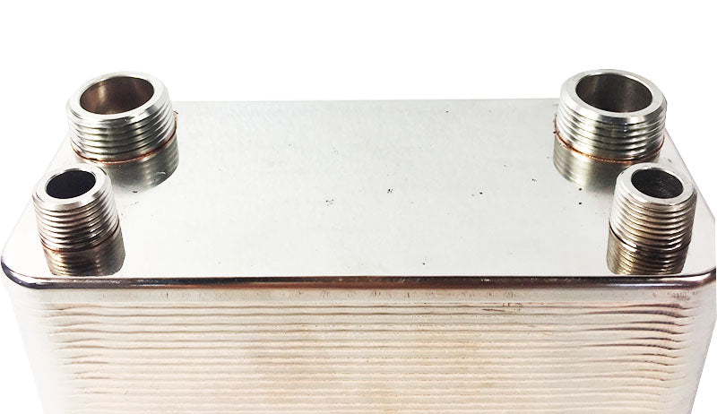 30-Plate Water to Water Brazed Plate Heat Exchanger