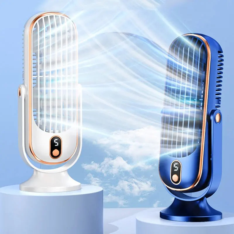 Mini Portable Desktop Air Cooler Fan USB Rechargeable
