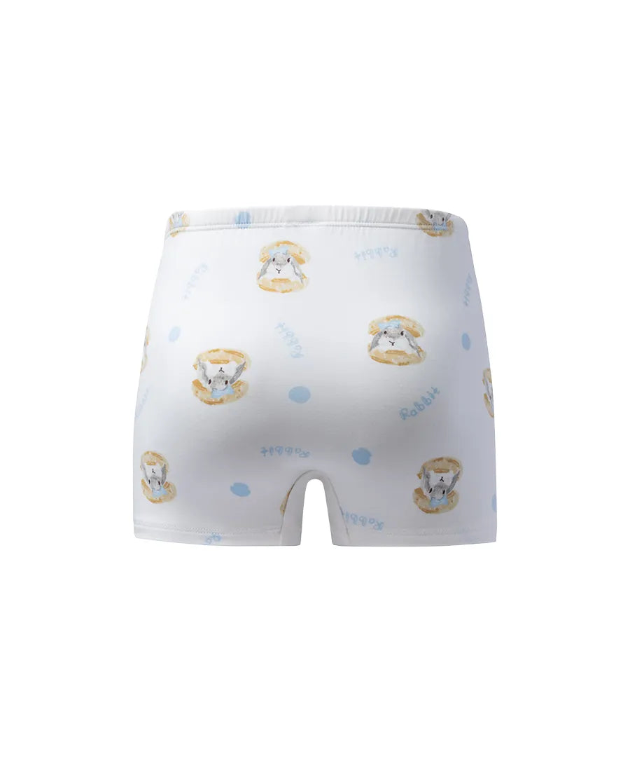 Aimer Kids Modal 3-Pack Mid-Rise Boyshorts For Girls