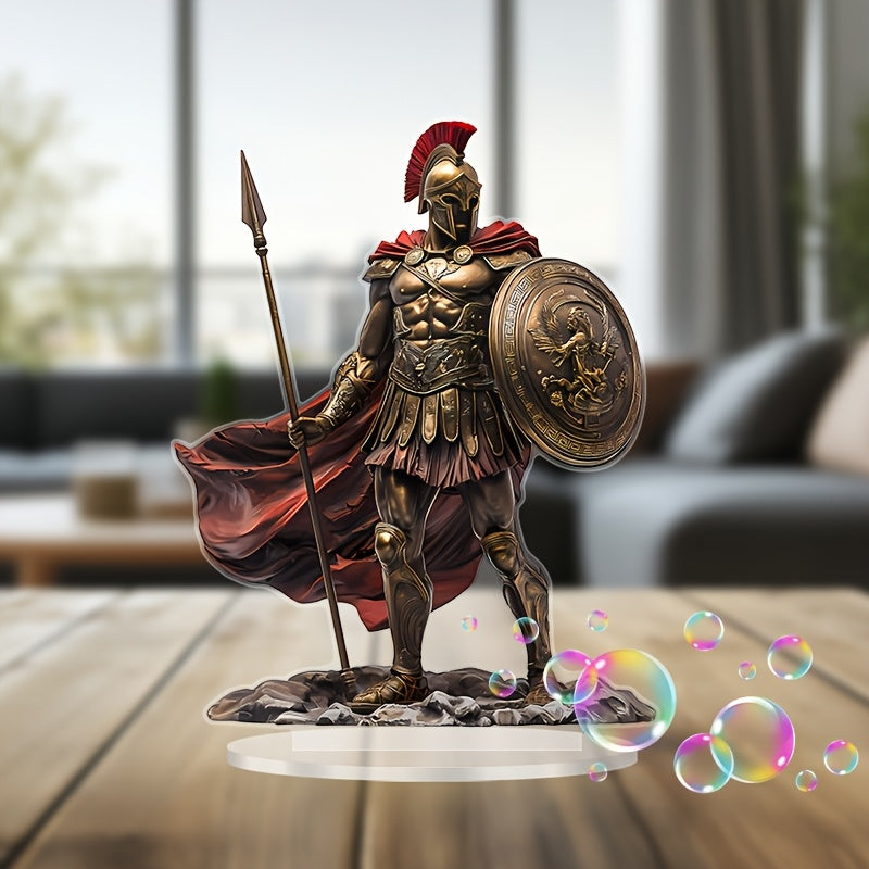 Spartan Warrior Acrylic Decor- HMT24SR