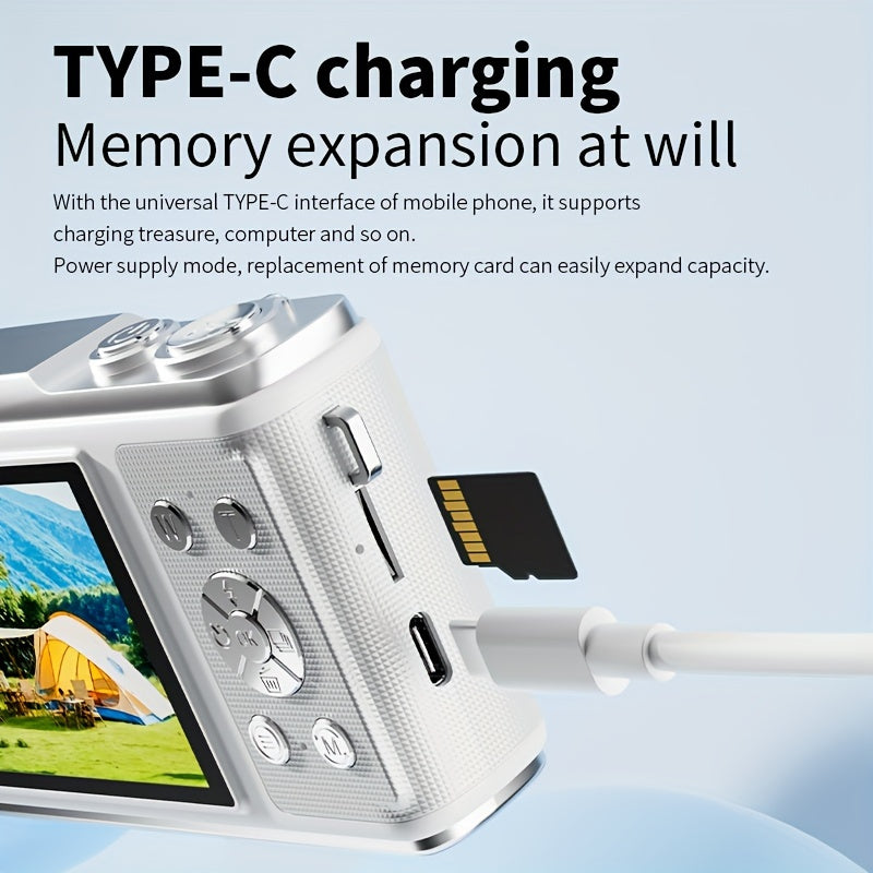 4K Digital Camera with 16X Zoom & 32GB TF Card Included TJR9T4Y