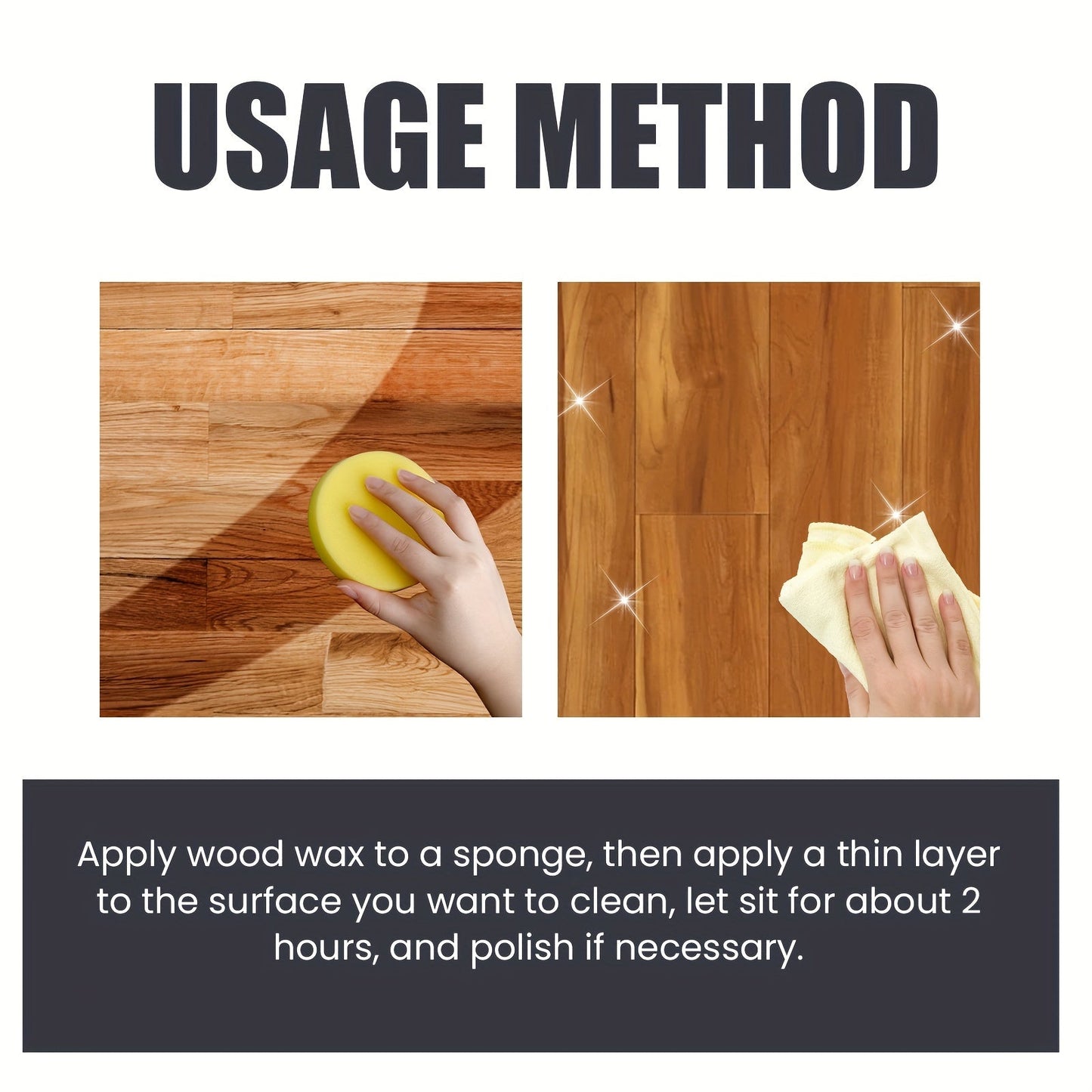 Jakehoe Premium Wax  Wood  Furniture Scratch Remover Set-9Z42