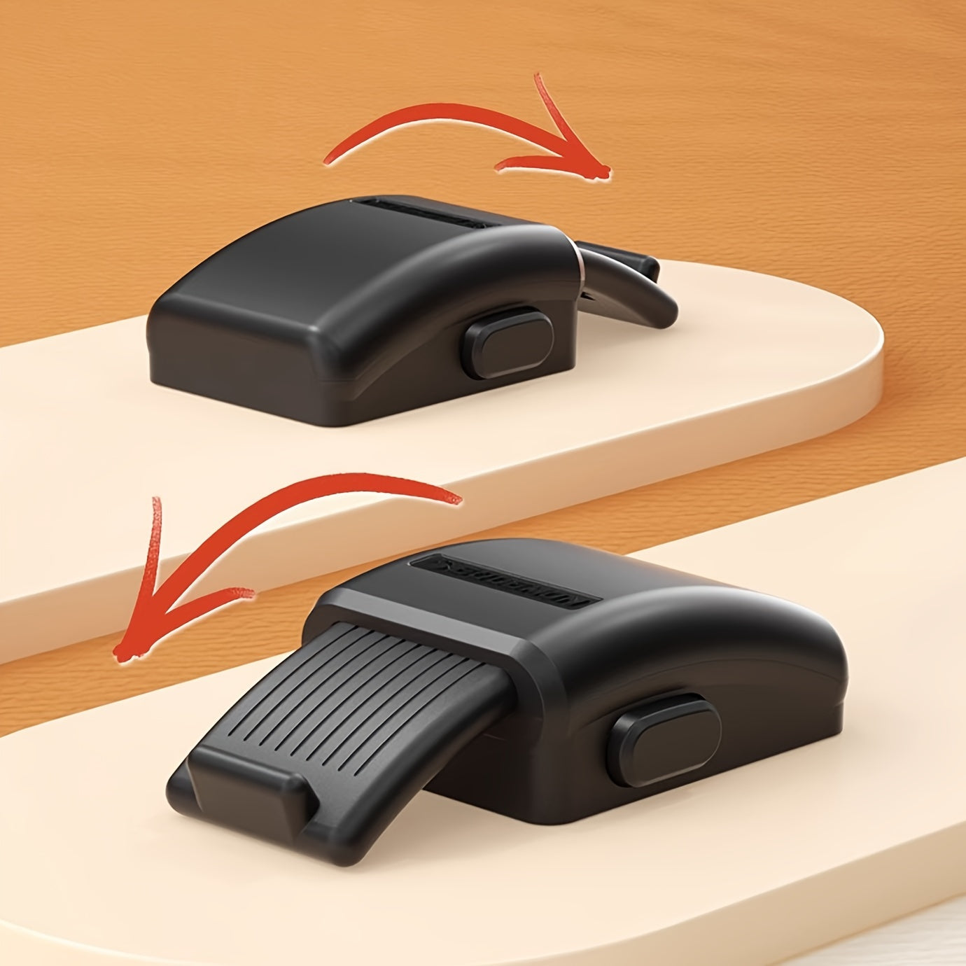 Black Oven Safety Lock, Microwave & Drawer Lock Buckle TJR5L7B