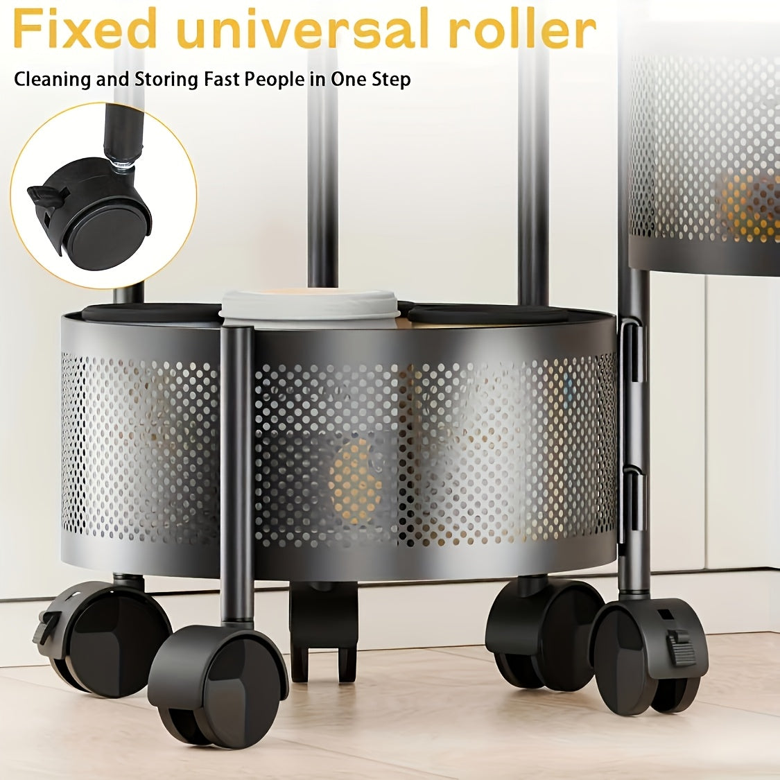 Rotating Multi-Tiered Storage Rack- HMT15SR