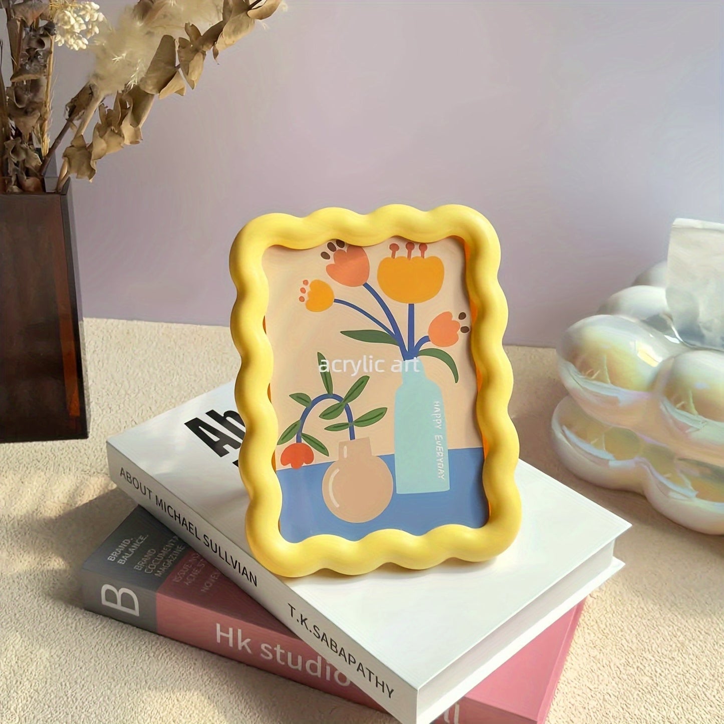Milk Yellow Cute Decorative Photo Frame - DGU9