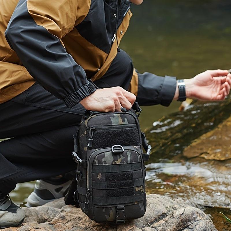 New Outdoor Chest Bag, Multifunctional Military Crossbody TJR4S8P