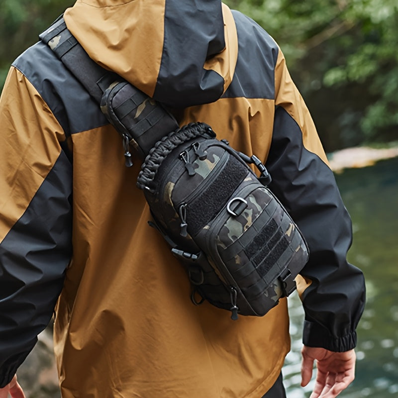 New Outdoor Chest Bag, Multifunctional Military Crossbody TJR4S8P