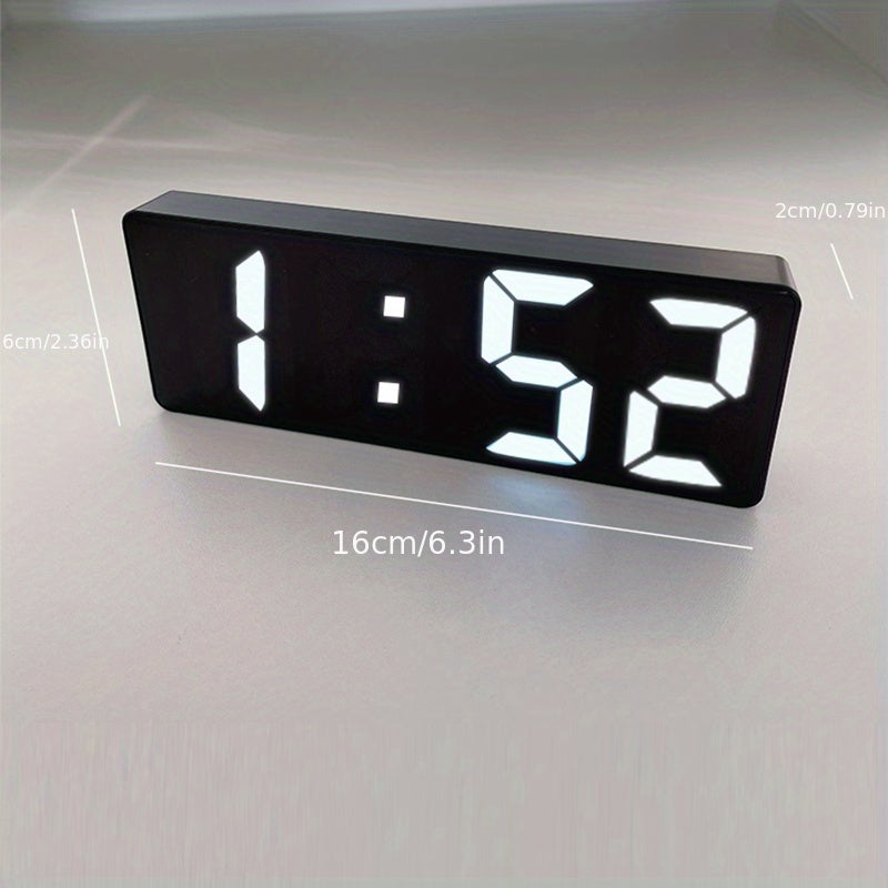 LED Digital Alarm Clock- HMT12M6
