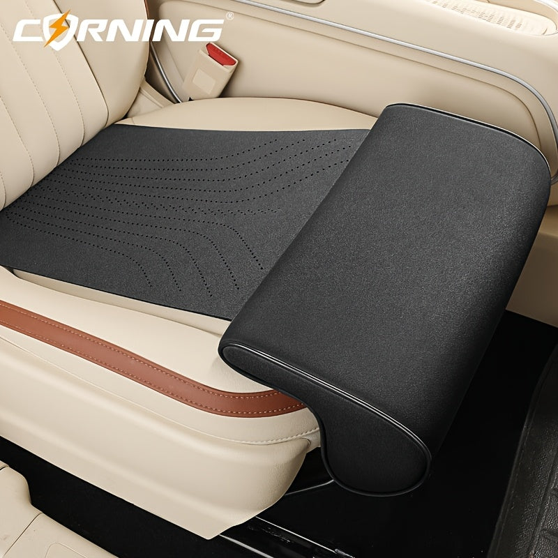 Ergonomic Car Seat Extender  Leather Leg Support Cushion-WX0J