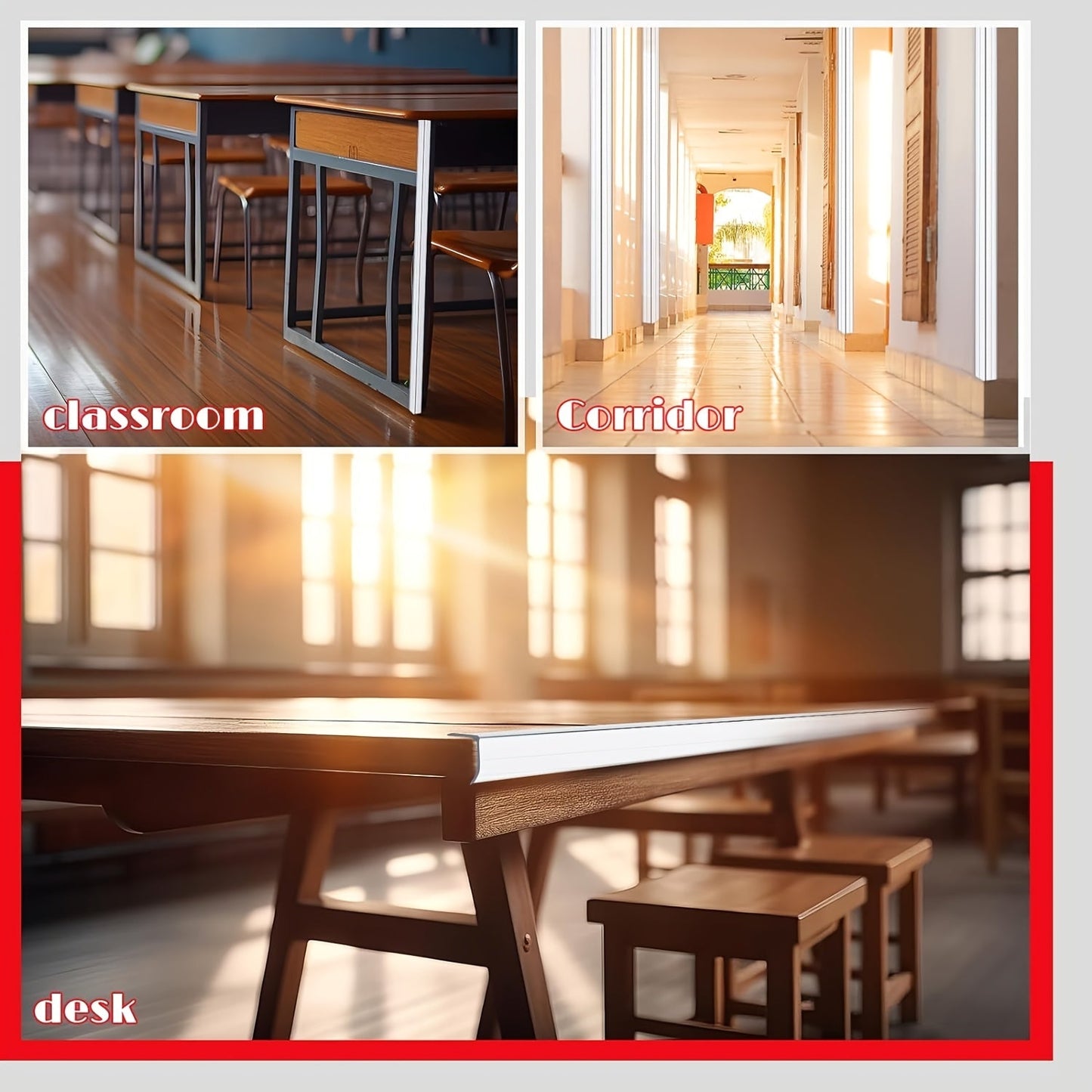 Clear Corner Guards  4 Sizes Easy Install-S08E