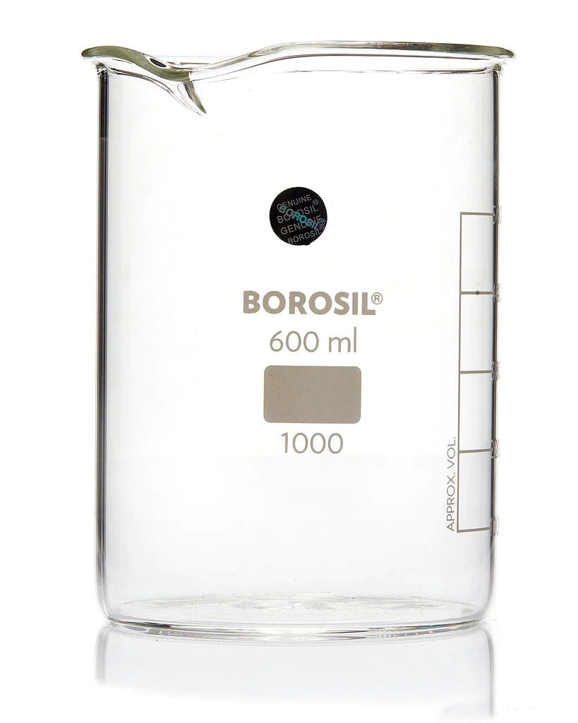 Beaker Glass Borosil