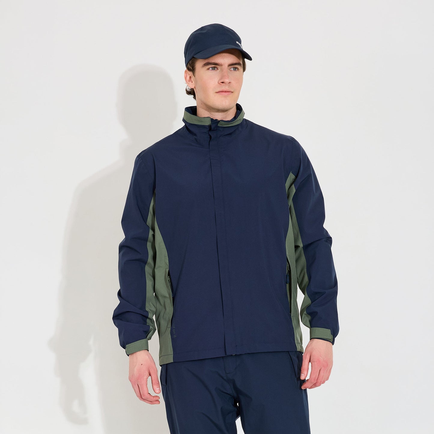 Mens Links Stretch Rain Jacket