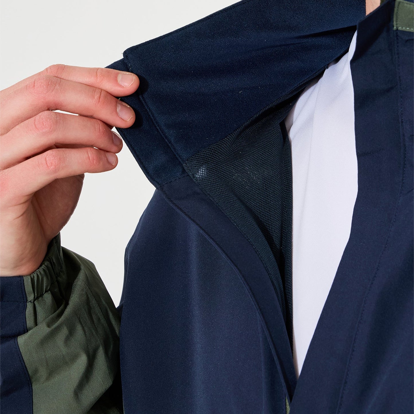 Mens Links Stretch Rain Jacket