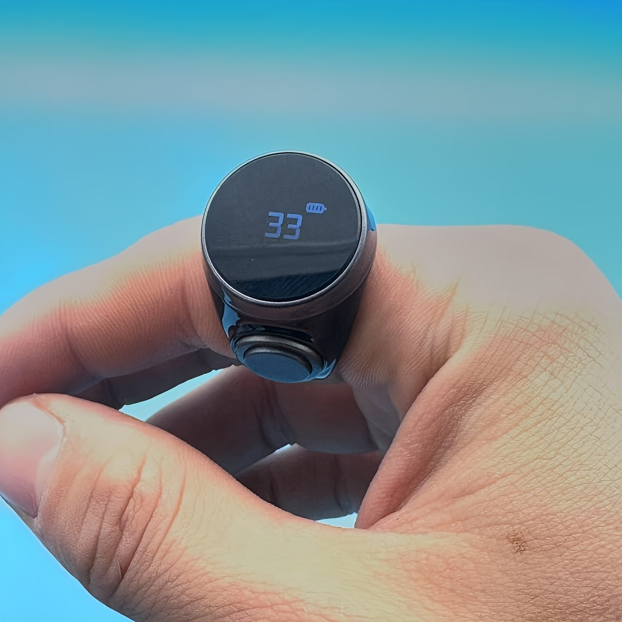 OLED Digital Tasbih Ring- HMT25TR